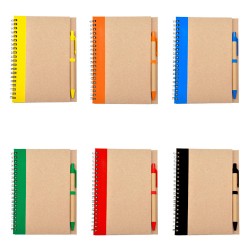 LIBRETA BIO DEGRADABLE CON PLUMA